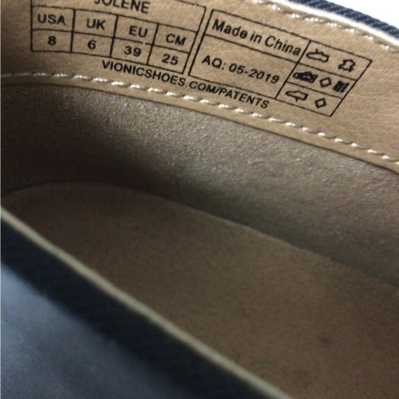 VIONIC, Jolene, Black Zip Ankle Boots, Woman’s Size 8 - Picture 9 of 10